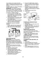 Предварительный просмотр 25 страницы Craftsman 917.273281 Owner'S Manual