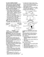 Preview for 23 page of Craftsman 917.273480 Owner'S Manual