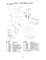 Preview for 43 page of Craftsman 917.273480 Owner'S Manual