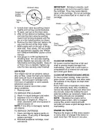 Предварительный просмотр 21 страницы Craftsman 917.273520 Owner'S Manual