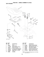 Предварительный просмотр 43 страницы Craftsman 917.273522 Owner'S Manual