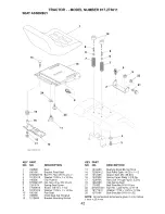 Preview for 42 page of Craftsman 917.273611 Owner'S Manual