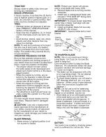 Предварительный просмотр 16 страницы Craftsman 917.273620 Owner'S Manual