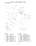 Предварительный просмотр 42 страницы Craftsman 917.273620 Owner'S Manual