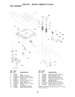 Preview for 42 page of Craftsman 917.273621 Owner'S Manual