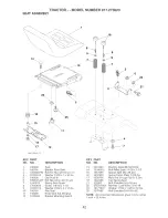 Preview for 42 page of Craftsman 917.273623 Owner'S Manual