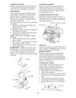 Предварительный просмотр 20 страницы Craftsman 917.273632 Owner'S Manual