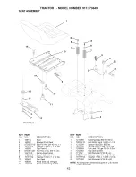 Предварительный просмотр 43 страницы Craftsman 917.273649 Owner'S Manual