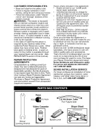 Preview for 6 page of Craftsman 917.273661 Owner'S Manual