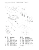 Предварительный просмотр 41 страницы Craftsman 917.273664 Owner'S Manual