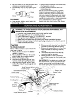 Preview for 21 page of Craftsman 917.273750 Owner'S Manual