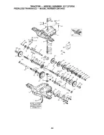 Preview for 46 page of Craftsman 917.273750 Owner'S Manual