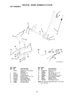 Preview for 41 page of Craftsman 917.273790 Owner'S Manual