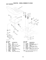 Preview for 42 page of Craftsman 917.273830 Owner'S Manual