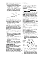 Предварительный просмотр 17 страницы Craftsman 917.274630 Owner'S Manual