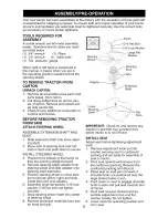 Preview for 8 page of Craftsman 917.27475 Owner'S Manual