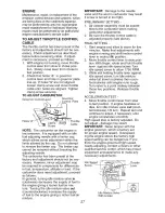 Preview for 27 page of Craftsman 917.27475 Owner'S Manual