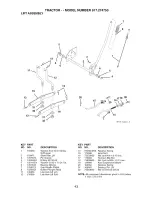 Preview for 43 page of Craftsman 917.27475 Owner'S Manual