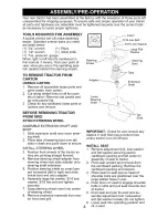 Предварительный просмотр 8 страницы Craftsman 917.274760 Owner'S Manual