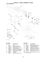 Предварительный просмотр 43 страницы Craftsman 917.274820 Owner'S Manual