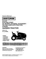 Craftsman 917.27499 Owner'S Manual предпросмотр