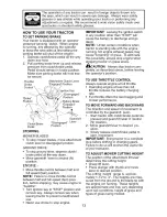 Предварительный просмотр 13 страницы Craftsman 917.275350 Operator'S Manual