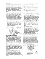 Предварительный просмотр 27 страницы Craftsman 917.275350 Operator'S Manual