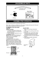 Предварительный просмотр 7 страницы Craftsman 917.275620 Owner'S Manual