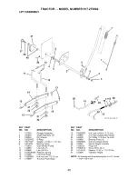 Preview for 45 page of Craftsman 917.275662 Owner'S Manual