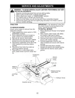 Preview for 22 page of Craftsman 917.275684 Owner'S Manual