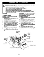 Preview for 22 page of Craftsman 917.275685 Owner'S Manual