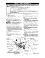 Предварительный просмотр 21 страницы Craftsman 917.275700 Owner'S Manual