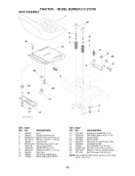 Предварительный просмотр 43 страницы Craftsman 917.275700 Owner'S Manual