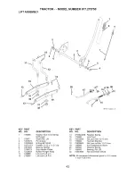 Предварительный просмотр 43 страницы Craftsman 917.275750 Owner'S Manual