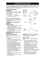 Preview for 8 page of Craftsman 917.275754 Owner'S Manual