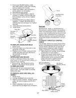 Предварительный просмотр 27 страницы Craftsman 917.275901 Owner'S Manual