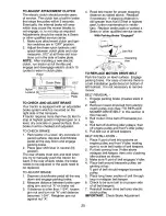 Preview for 25 page of Craftsman 917.275972 Owner'S Manual