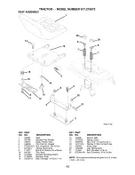 Preview for 43 page of Craftsman 917.275972 Owner'S Manual