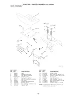 Предварительный просмотр 45 страницы Craftsman 917.276041 Owner'S Manual