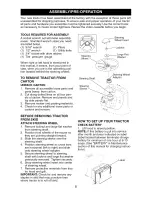 Preview for 8 page of Craftsman 917.276051 Owner'S Manual