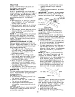 Preview for 19 page of Craftsman 917.276051 Owner'S Manual