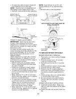 Preview for 23 page of Craftsman 917.276051 Owner'S Manual