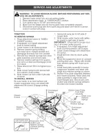 Предварительный просмотр 20 страницы Craftsman 917.276080 Owner'S Manual