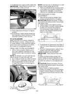 Preview for 23 page of Craftsman 917.276180 Operator'S Manual