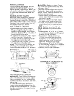 Предварительный просмотр 24 страницы Craftsman 917.276221 Owner'S Manual