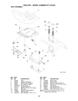 Предварительный просмотр 43 страницы Craftsman 917.27632 Owner'S Manual