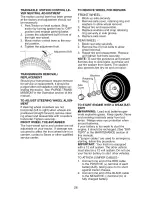 Предварительный просмотр 26 страницы Craftsman 917.276361 Owner'S Manual