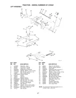 Предварительный просмотр 47 страницы Craftsman 917.276361 Owner'S Manual