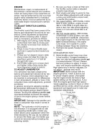 Preview for 27 page of Craftsman 917.276620 Operator'S Manual