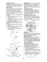 Preview for 20 page of Craftsman 917.27664 Operator'S Manual